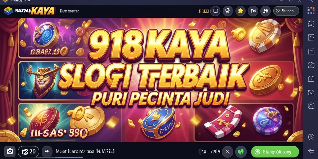 Screenshot utama 918KAYA menampilkan gameplay Slot yang seru.