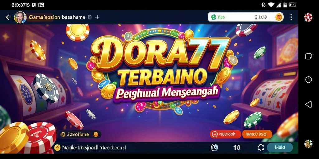 Tampilan utama DORA77 menampilkan permainan Kasino yang menarik dan interaktif.