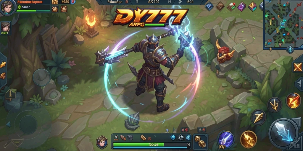 Gameplay ARPG yang menarik dengan aksi silau dan strategi mendalam.