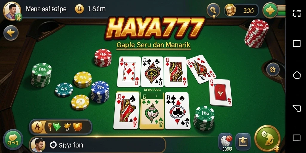 Tampilan gameplay HAYA777 yang seru dan interaktif.