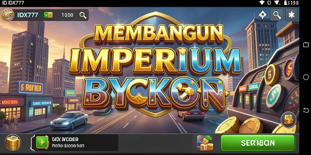 Menampilkan gameplay seru dari IDX777 yang penuh strategi Tycoon.