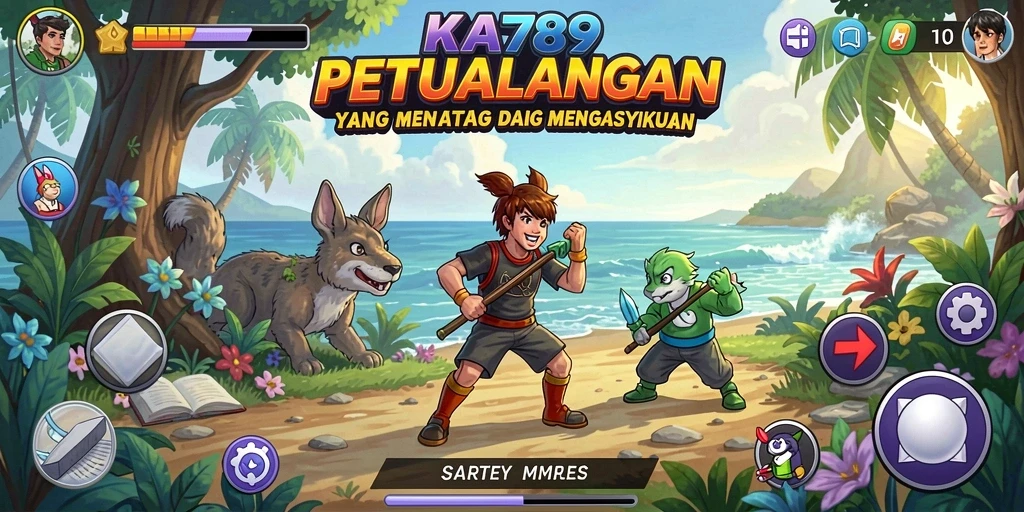 Gameplay KA789 yang menampilkan petualangan seru dan tantangan menarik.