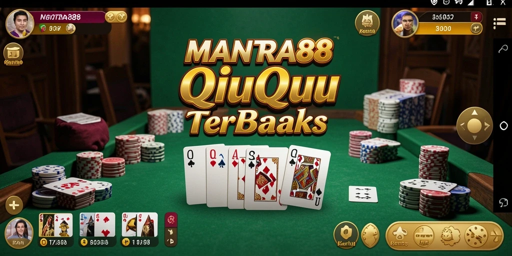 Tampilan gameplay menarik dari permainan QiuQiu MANTRA88.
