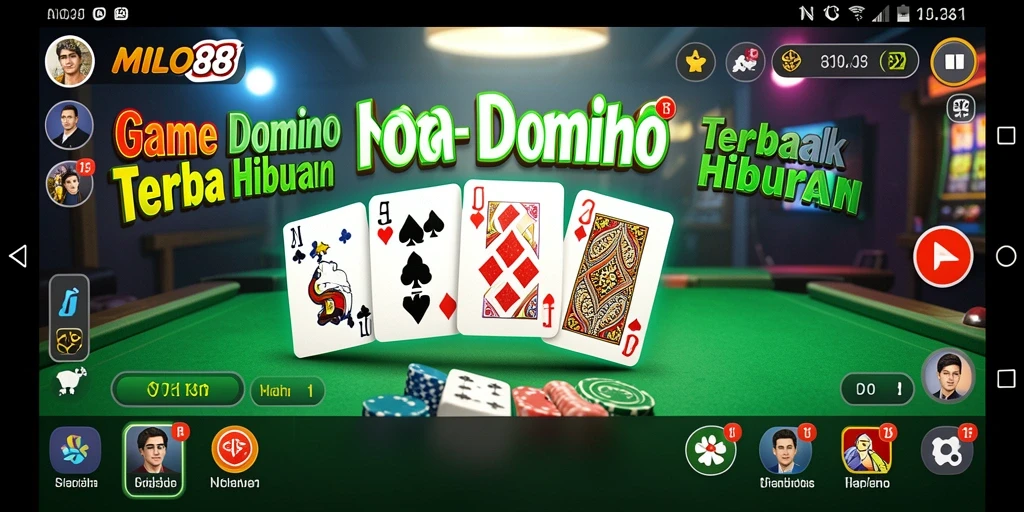 Tampilan Menarik dari Gameplay Domino MILO88